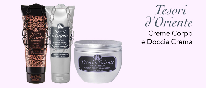 Tesori d'Oriente: Creme Corpo e Doccia Crema