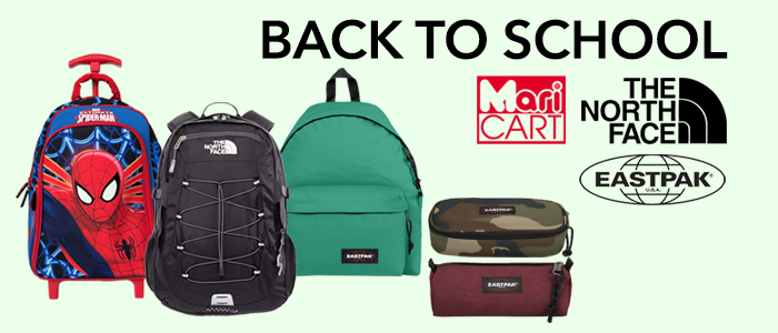 Back To School: Eastpak, Maricart e The North Face zaini