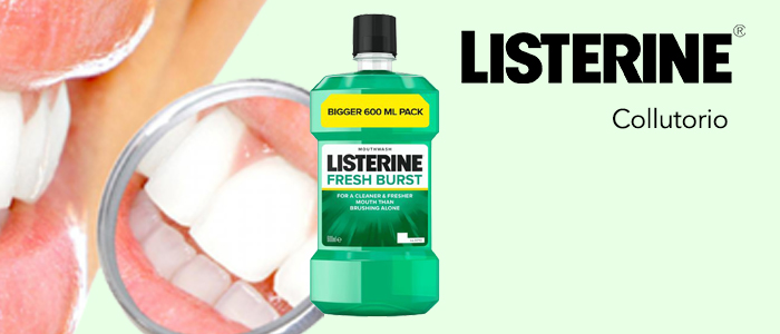 Listerine Collutorio Fresh Burst 600ml