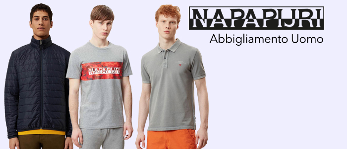 Napapijri: t-shirt, polo, felpe e giubbini