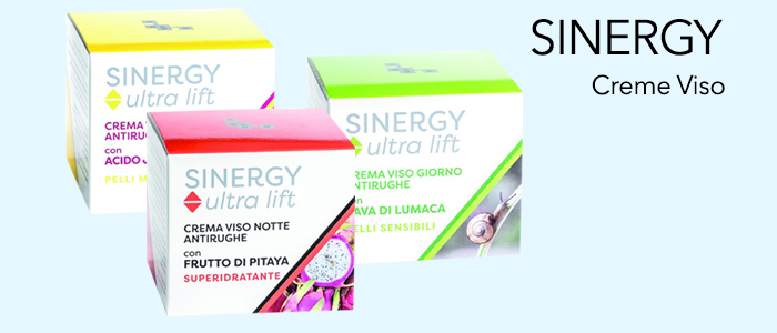 Sinergy Ultra Lift: Creme Viso Notte e Giorno