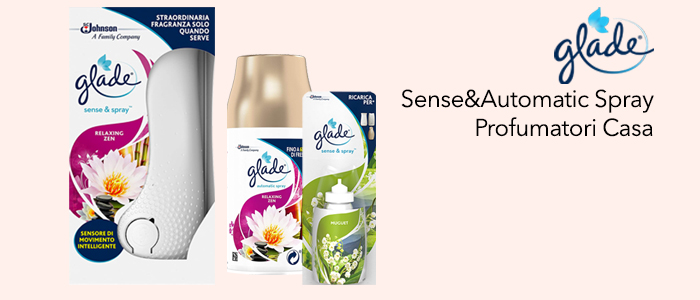 Glade Sense&Automatic Spray: Profumatori Casa