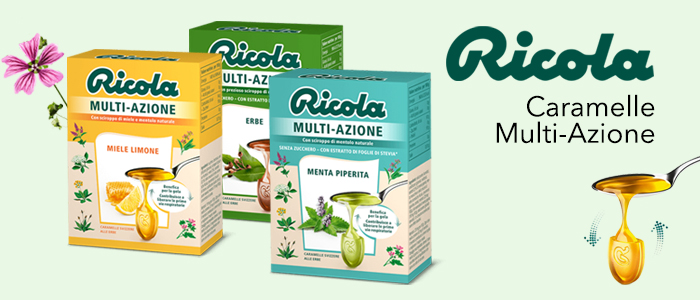 Ricola Multi-Azione: Caramelle Benefiche per la Gola