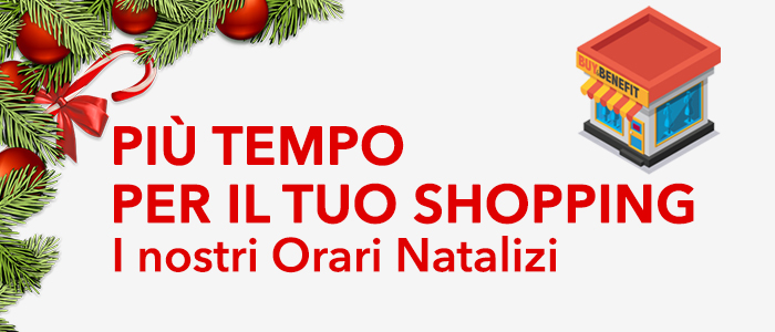 Buy&Benefit Store: orari natalizi