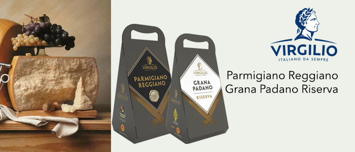 Consorzio Virgilio: parmigiano reggiano e grana padano