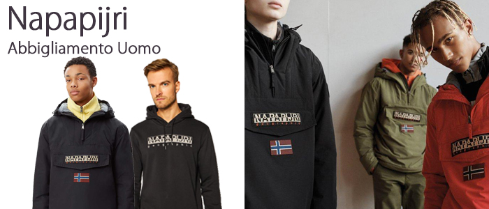 Napapijri abbigliamento uomo