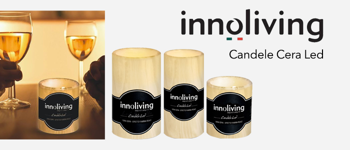 Innoliving Candele Cera Led