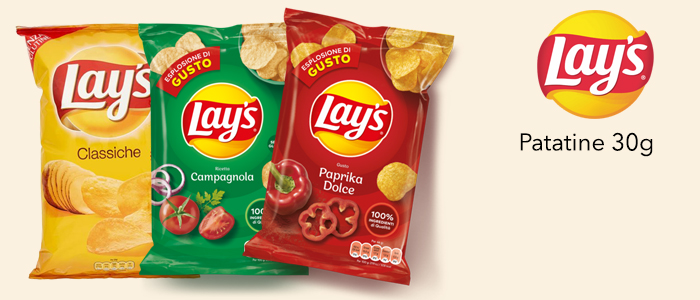 Promozione Lay's patatine 30g