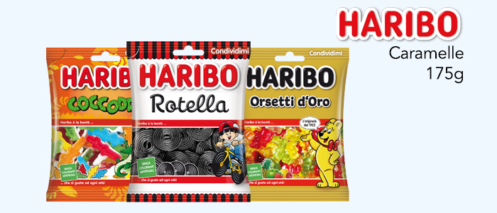 Haribo Caramelle Pack 175g