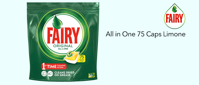 Fairy Original All in One: 75 Caps Limone