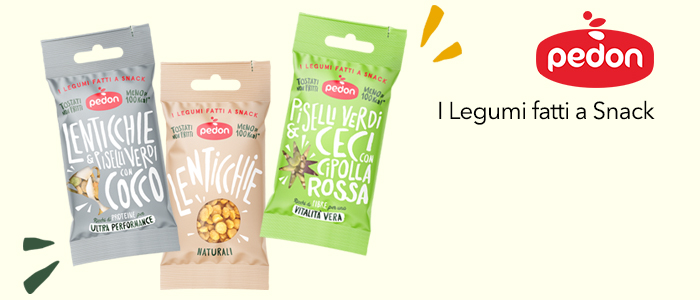 Pedon: I Legumi fatti a Snack