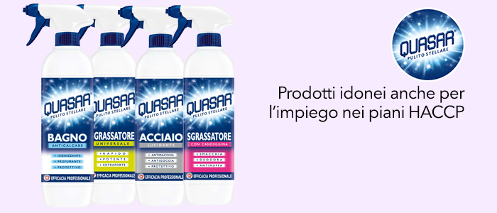 Quasar Sgrassatori e Detergenti