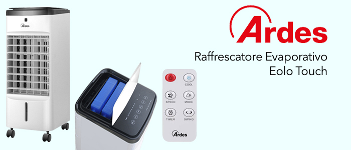 Ardes Raffrescatore Evaporativo Eolo Touch