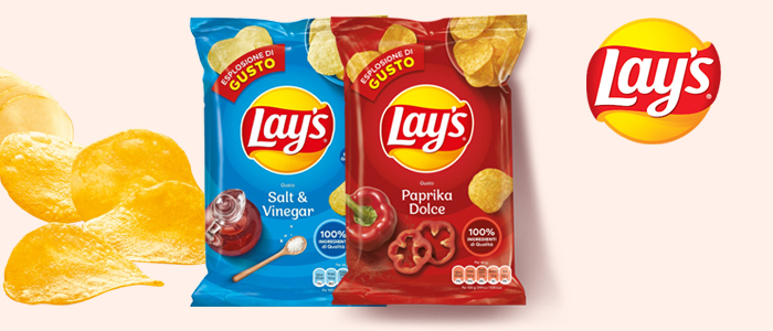 PROMO: Patatine Lays Paprika e Aceto