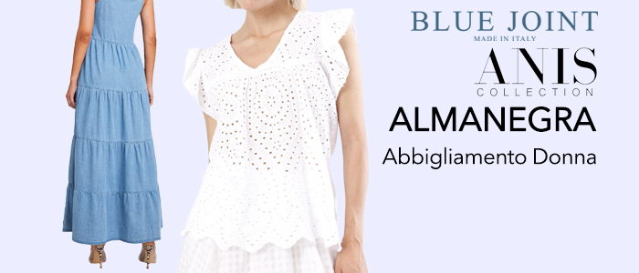 EXTRA SCONTO -35% Blue Joint, Almanegra, Anis Collection, Anis White