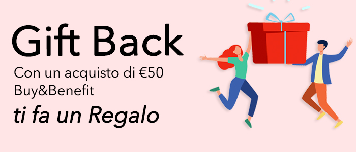 Gift Back: Buy&Benefit ti fa un regalo