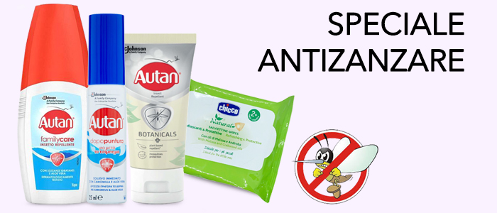 Speciale Antizanzare: Autan, Vape, Sanigel e Chicco