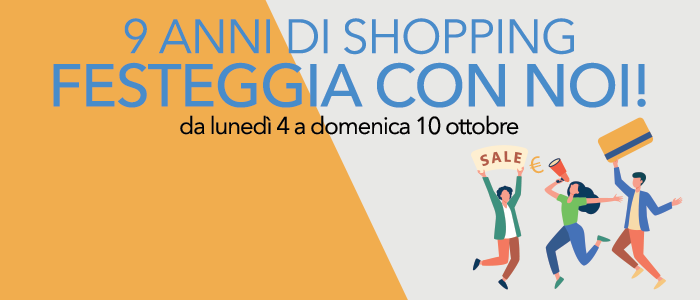 9° Compleanno BUY&BENEFIT, festeggia con noi!