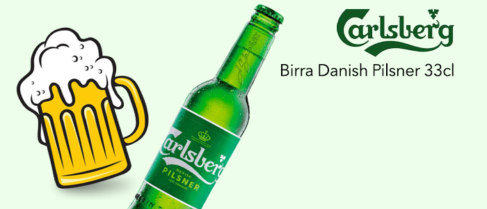 PROMO Carlsberg Birra Danish Pilsner 33cl