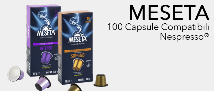 Meseta Capsule Compatibili Nespresso