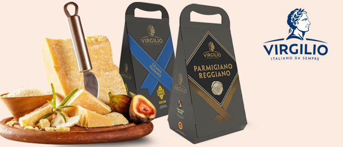 Virgilio Parmigiano e Grana Padano Confezione Regalo