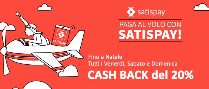 CASHBACK SATISPAY