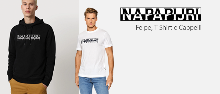 Napapijri Abbigliamento: felpe, t-shirt e cappellini