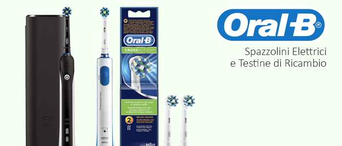 Oral-B CrossAction Spazzolini e Testine