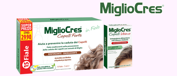 MiglioCres Shampoo e Integratori per capelli