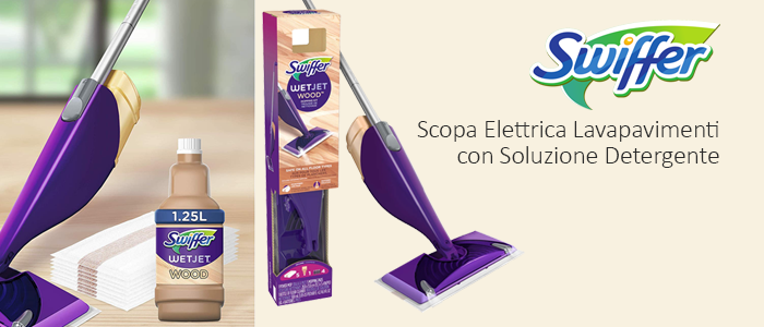 Swiffer Scopa Elettrica Lavapavimenti