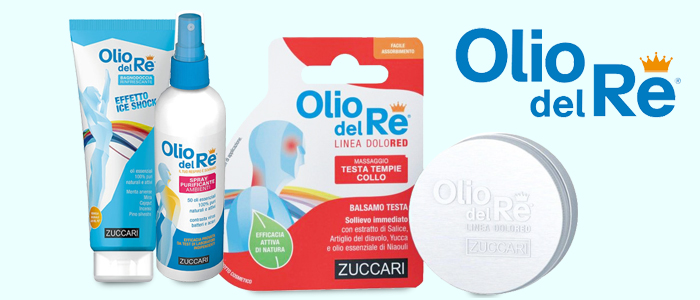 Zuccari Olio del Re: Balsamo, Spray e Diffusori