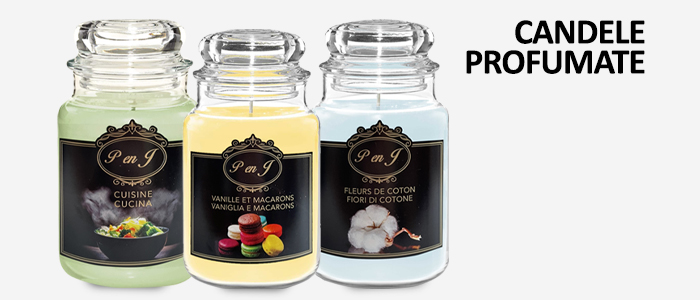 Candele Profumate in Vetro 510g