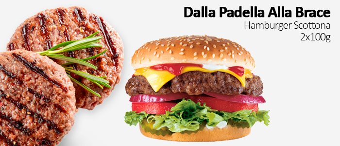 Dalla Padella Alla Brace Hamburger Scottona 2x100g