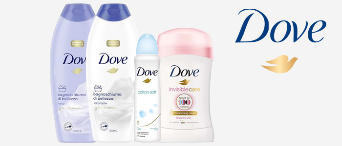 Dove Bagnoschiuma 700ml e Deodoranti