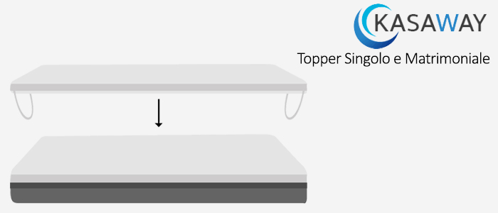 Kasaway Topper Singolo e Matrimoniale