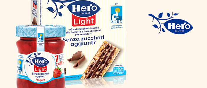 Nuovi arrivi: Hero Marmellate e Barrette Light