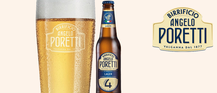 Angelo Poretti Birra Lager 4 luppoli 6x66cl