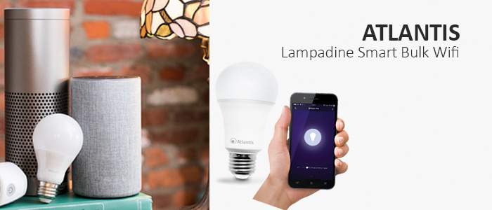 Atlantis CASA Smart Lampadine Smart Bulk Wi-Fi