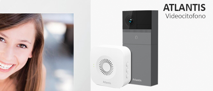 Atlantis CASA Smart Videocitofono Wi-Fi