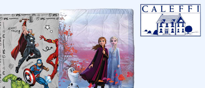 Caleffi Scaldotto Disney: Avengers e Frozen