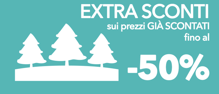 Extra Sconti Invernali 2023 fino al 50%