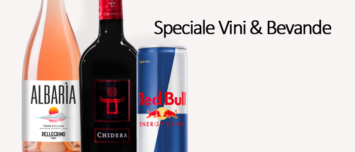 Speciale PROMO Bevande e Vini