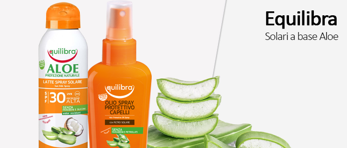 Equilibra solari: olio, creme e spray