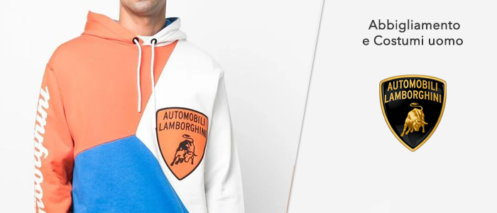 Lamborghini: abbigliamento e costumi uomo