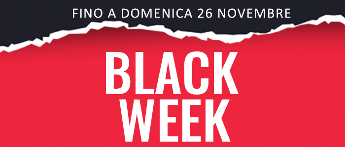 Black Week 2023 tante offerte per il tuo shopping