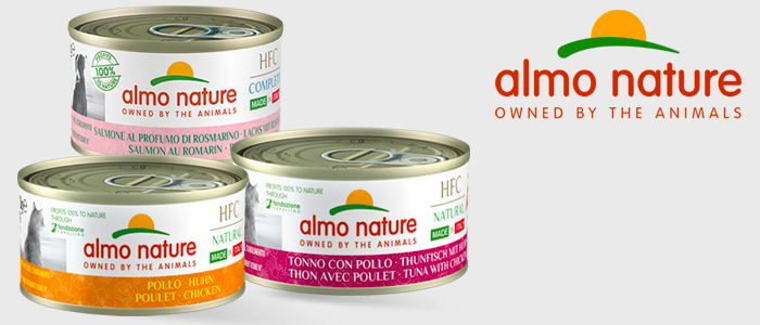 Almo Nature: cibo per cani e gatti