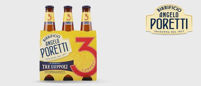 Angelo Poretti birra ai 3 luppoli