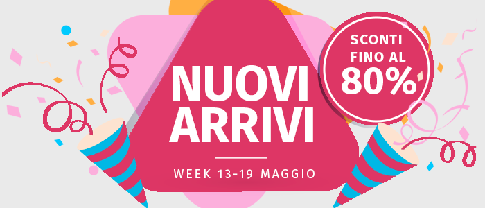 Novità, Nuovi Arrivi e Promo: Week 13-19 maggio