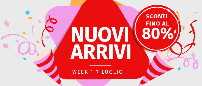 Speciale Degustazione e Novità: Week 8-14 luglio