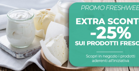 Promo Freshweek promozione sui prodotti freschi